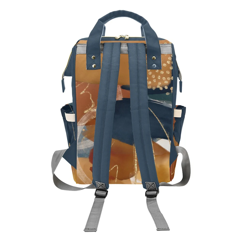 Abstract Personalized Diaper Bag - Image 3