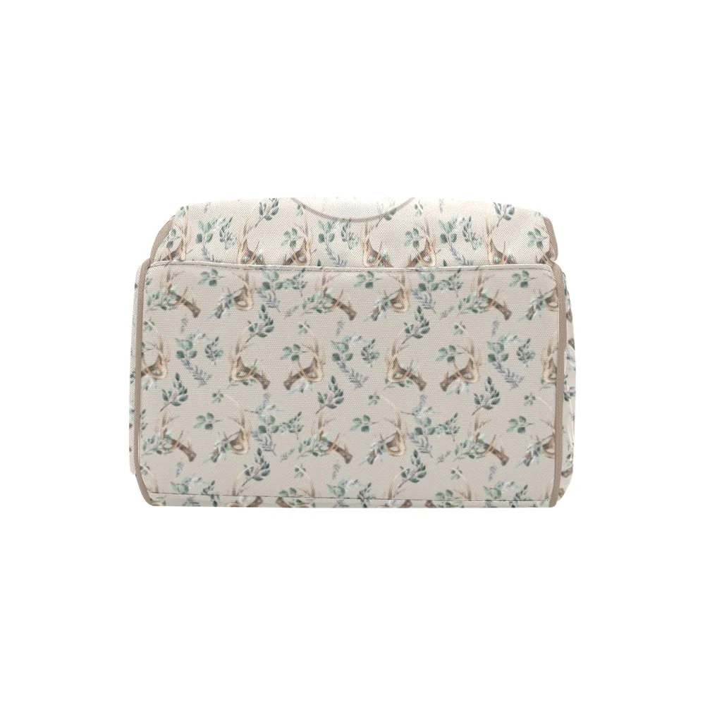 Boho Antlers Personalized Diaper Bag - Image 5