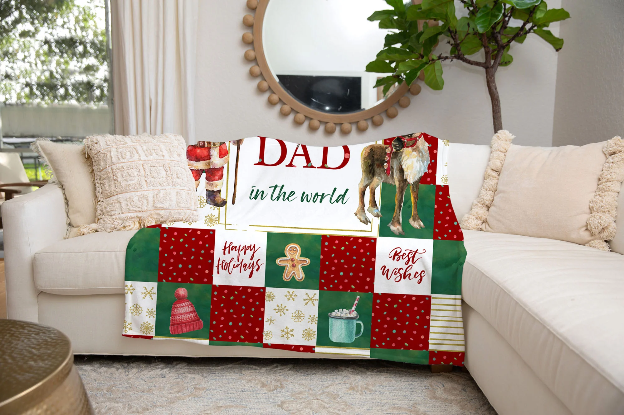 Christmas Personalized Blanket - Image 3