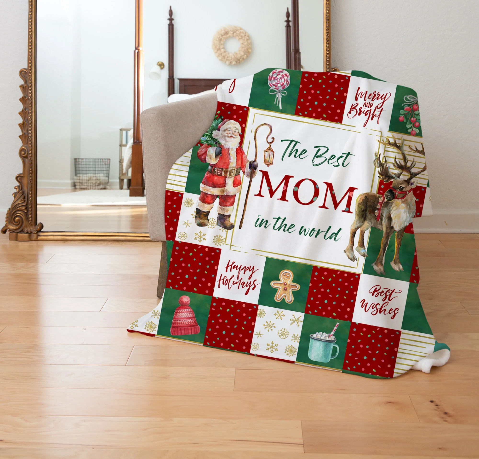 Christmas Personalized Blanket - Image 4