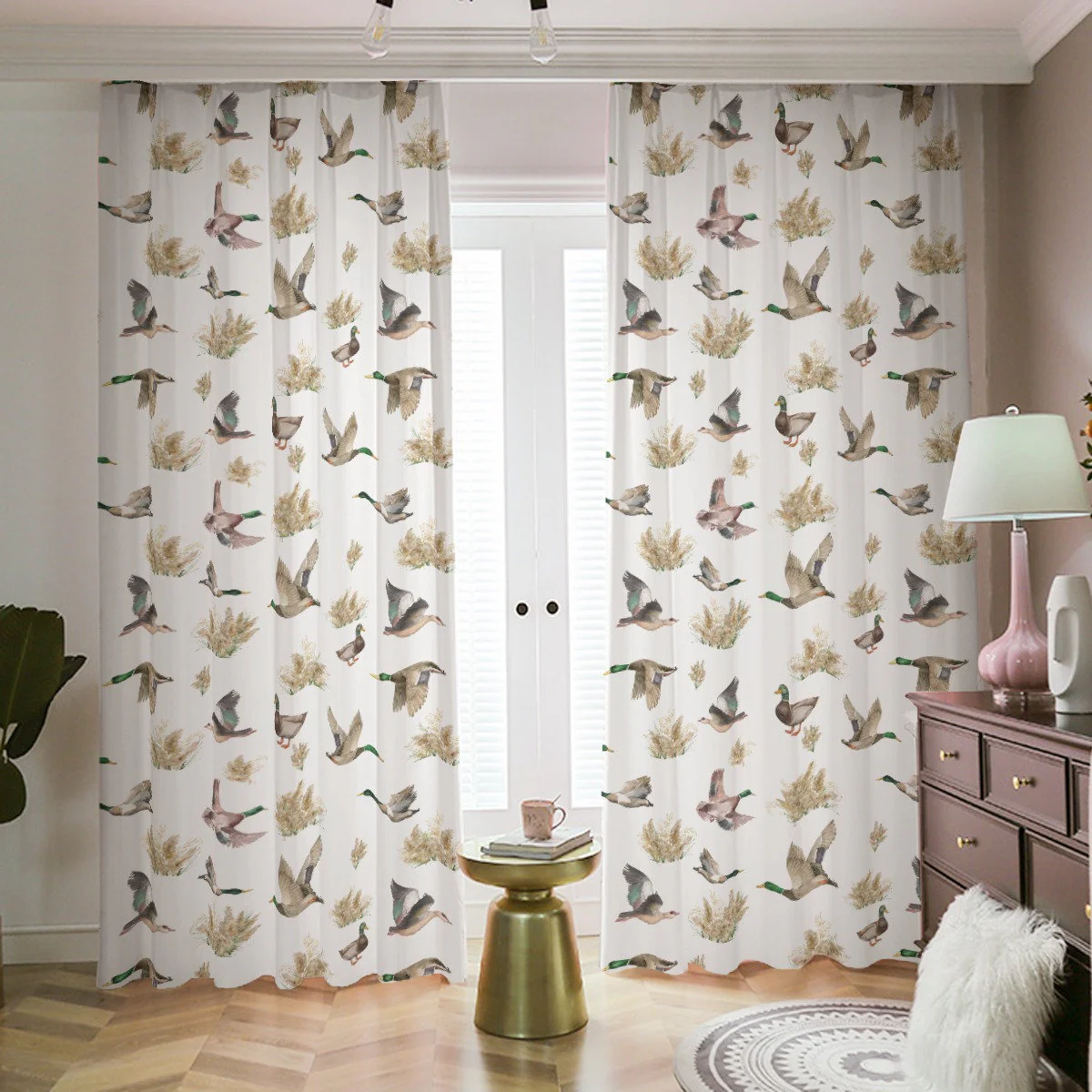 Mallard Ducks Blackout Curtains