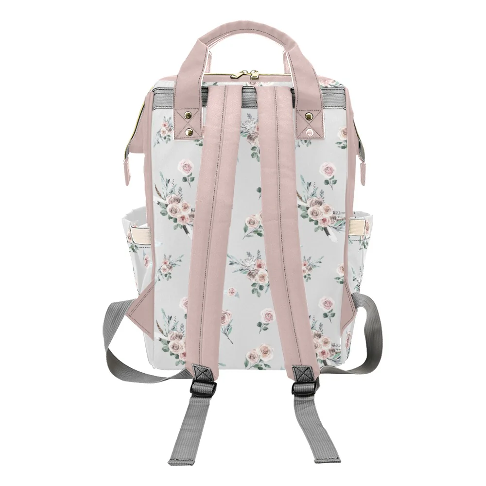 Modern Boho Personalized Diaper Bag - Image 3