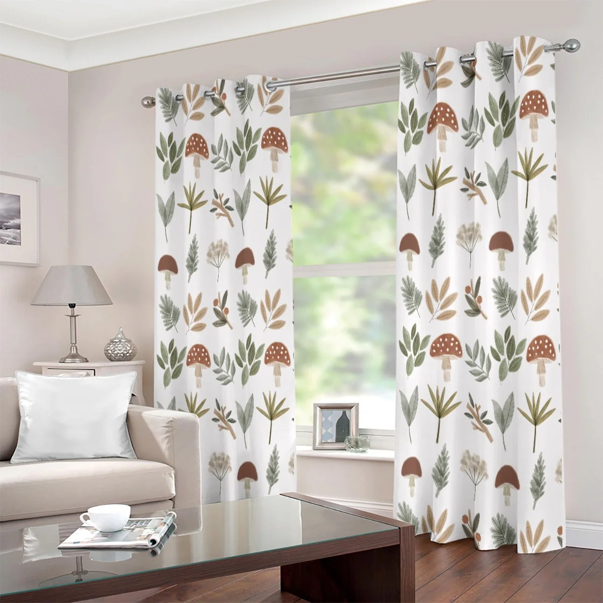Mushrooms Blackout Curtains - Image 4