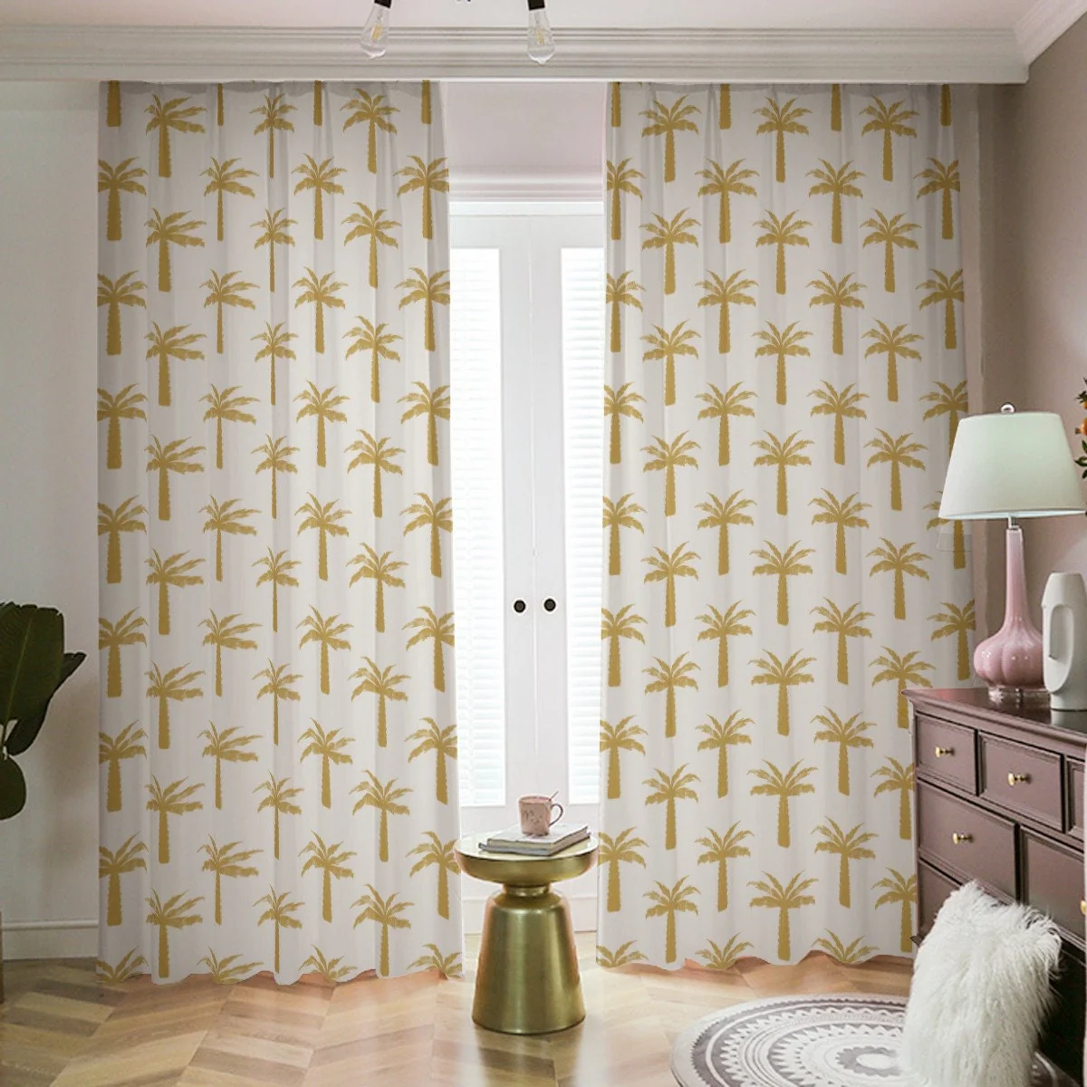 Palm Trees Blackout Curtains - Image 2