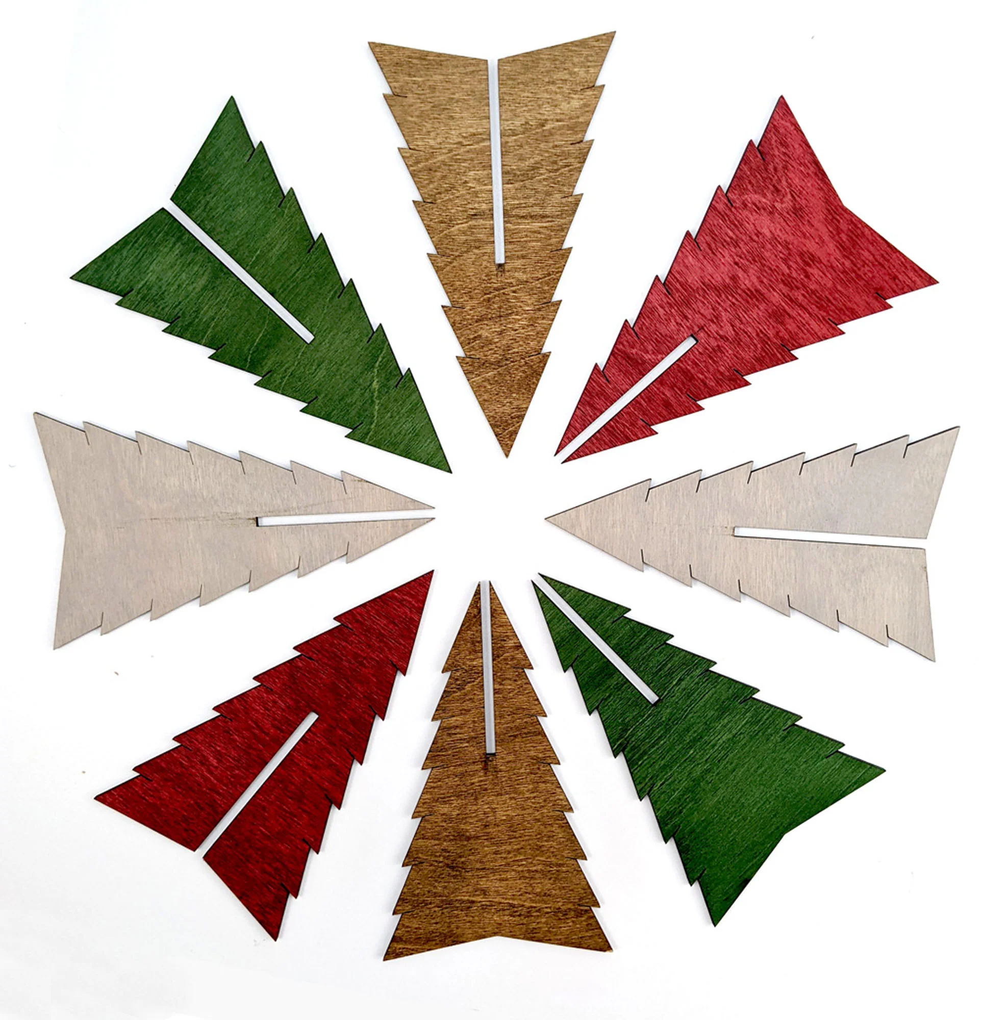 Personalized Wooden Christmas Tree - Image 5