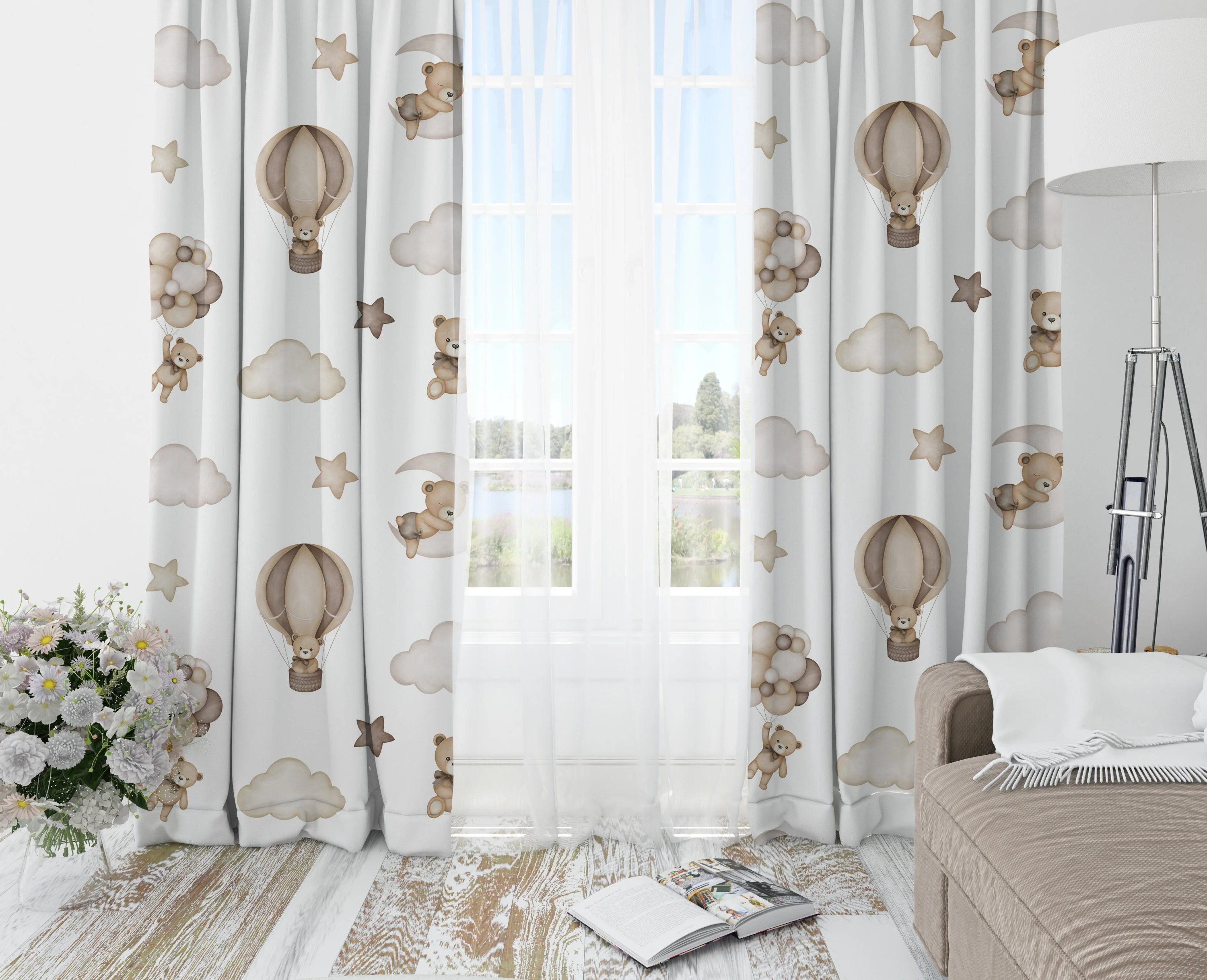 Teddy Bears Blackout Curtains - Image 4